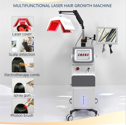دستگاه لیزر رشد موی چند منظوره 10 مگاواتی 650 نانومتری دایود 38 کیلوگرمی